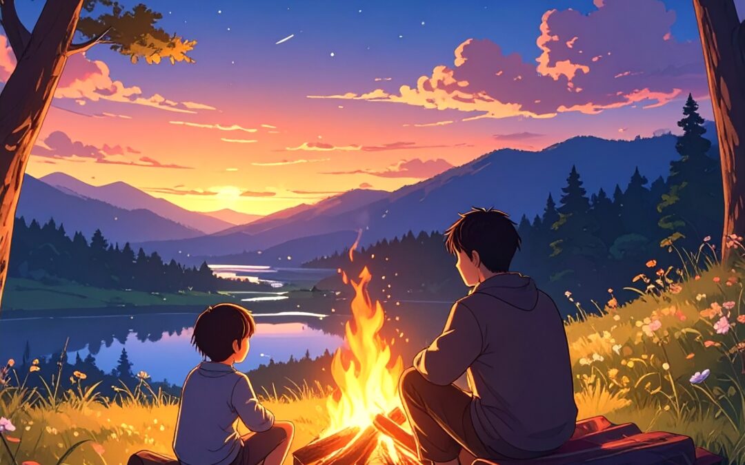 森の中で開催される“親子焚き火教室”　火を囲んで見つける、家族と自然のあたたかい距離感